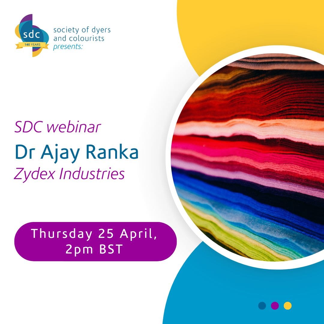 Dr Ajay Ranka - Innovations in Sustainable Textile Production - SDC W41